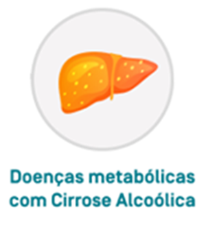 Doenças metabólicas com Cirrose Alcoólica